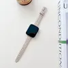 Cinturino per orologio con motivo Ins Lattice per Apple Watch 8 7 6 41mm 45mm cinturino in morbida pelle per Iwatch Ultra 3 4 5 40 44 49mm 38 42mm accessori