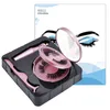 Magnetic False Eyelash Set No Glue Natural Long Magnetic Eyelash Mirror Set Soft Half Thick Eyelashes Natural Look Wispy 3d Mink Lashes Pack