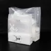 50pcs Thank You Bread Bag Plastic Candy Cookie Gift Bag Wedding Party Favor Transparent Takeaway Food Wrapping Shopping Bags Y0712217S