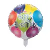 18inch Mutlu Yıllar Balon Alüminyum Folyo Balonlar Helyum Balon Mylar Balls KKD Partisi Dekorasyon Oyuncakları Globos Zz