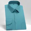 Camicie casual da uomo Colloquio Ufficio Abito a maniche lunghe Camicia da lavoro sociale classica comoda slim fit formale da lavoro