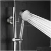 Bathroom Shower Heads 304 Stainless Steel Pressurized Head Household Handheld Anti-Fall Water-Saving Rain Supplies Drop Delivery Home Dhrtu