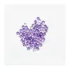Pierres précieuses en vrac violet foncé 100 pièces/lot 1-5Mm rond brillant coupe 100% authentique cristal d'améthyste naturel haute qualité gemme St Dhgarden Dhc07