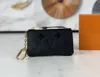 Womens designer wallets luxurys zipper coin purse classic flower letter small card holder high-quality woman fashion plaid mini Key case bag with Original box