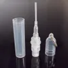 50pcs partia 2ml 3ml 4ml 5 ml plastikowe perfumy sprayowe rozpylacze Atomizer perfum z pierścieniem kluczy kosmetyczna próbka testowa promocja T215B