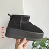 Designer boot tazz pantofole uggslies stivali invernali piattaforma ugg stivali donna ultra mini stivali alla caviglia australia stivali da neve in pelliccia fondo spesso donne calde soffici stivaletti