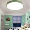 Modern minimalist living room bedroom study restaurant aisle balcony led Nordic lighting macaron creative ceiling lamp