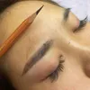 Eyebrow Enhancers 1 Art Show Crayon à sourcils Maquilleur professionnel pour les yeux Crayon à sourcils sauvage imperméable Ligne Design Root Shezi Cosmetic 230912