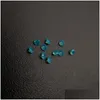 Loose Diamonds 216 Good Quality High Temperature Resistance Nano Gems Facet Round 0.8-2.2Mm Dark Opal Aquamarine Blue Green Dhgarden Dhssr