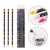 Dotting Tools 12pcs Crayon Wax Dotting Pen 3 Color Pencil Nail Art Self-adhesive Rhinestones Gems Drilling Picking Picker Tips Manicure Tools 230912