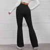 Active Pants JSG1996 Womens High midja Yoga Pants Women's Casual Summer Solid Elastic High midja Slim Pants Yoga Pants Women High midja Tall T220725 X0912