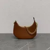 Bolsa de designer de vendas a quente em lona e pele de bezerro com a corrente branca espelhar o ombro de qualidade e manutenção de travamento com zíper o fechamento ajustável