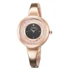 Wristwatches Cagarny Rose Gold Bracelet Watch Women Quartz Watches Ladies Top Brand Luxury Wrist Girl Clock Minimalist Relogio Feminino 230911