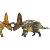 アクショントイのフィギュアhaolonggood 1 35ペンタセラトプス恐竜おもちゃ古代プレヒストロイアニマルモデル230912