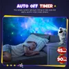 Kids Star Projector Gece Işığı Uzaktan Kumanda 360 Ayarlanabilir Tasarım Astronot Nebula Galaxy Lighting Çocuklar için