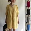 Urban Sexy Dresse Clothing Dress for Women Vintage Y2K Clothes Summer Fashion Casual Streetwear Cotton Linne bekvämt Vestido de Festa 230911