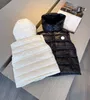 Waistcoat Kids Luxury Puffer Gillet Down Waistcoat Girls Boys Designer Jacket Outwear Children Winter Warm Vests Jackor Rockar Baby Boot