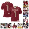 Boston College Eagles voetbalshirt 99 Gilbert Tongrongou 82 Ismael Zamor 32 Jay Brunelle 86 Charlie Gordinier 97 Eryx Daugherty 1