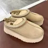 Uggit Austrália botas de grife tasman inverno pele de carneiro bota de neve Tazz Shearling plataforma Chinelos de pele mulheres slides Clássico ultra mini camurça botas de tornozelo de lã