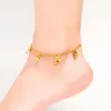 Enkelbanden Dolfijn Ontwerp Vrouwen Enkelbandje Ketting Mode Voet 18k Geel Goud Gevuld Mooie Zomer Strand Sieraden Cadeau