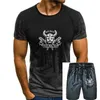 T-shirt da uomo Kanpa Cose divertenti Viking Cotton For Big Men Modello di abbigliamento Top da allenamento T-shirt oversize Taglie forti Streetwear