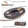 LED -remsor RGB LED -strip Light Tape Flexibel Diode Ribbon SMD 5050 RGB 24Key 44Key Power Remote Watertofy Lighting 5M HKD230912