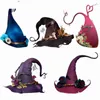 Party Hats Halloween Props Felt Witch Fashion Makeup Role-Playing Magic Evil Wizard Costumes Decorations Z230809 Drop Delivery Home Ga Dhrwy