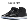 Mens 1 Jumpman 1s High OG Basketball Shoes Spider Vers Fierce Pink Eastside Golf 1961 Dark Mocha Patent Stain Bred Space Jam Women Plat Sneakers Sport 36-47