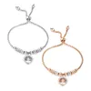 Incrustation de diamant cristal arbre de vie Bracelets en acier inoxydable réglable Bracelet manchette pour femmes bijoux de mode