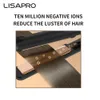 Hair Straighteners LISAPRO Original Ceramic Hair Straightening Flat Iron 1" Plates |Black Professional Salon Model Hair Straightener Curler 230912