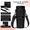 UPS 40oz Neoprene Water Bottles Pouch Holder Insulated Sports Fitness Water Bottle Sleeve Carrier Bag With Shoulder JJ 9.12