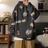 Sweats à capuche pour femmes femme dessin animé imprimé femmes Harajuku pull décontracté mode Kawaii unisexe sweats à capuche femme vêtements d'hiver