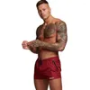 Herr shorts sport fitness sommar fritid byxor muskel capris kör strand skickad utomhus