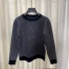 Pull gris/bronze clair avec lettres imprimées pour femmes, marque du même Style, DH143, 2023