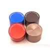 Wholesale 4layer 63mm CHROMIUM CRUSHER Grinder Zinc Alloy Herb Grinders smoking Accessory cnc teeth filter net dry meatal herb tobacco grinder accept oem odm logo