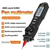 A3002 stylo multimètre 4000 points multimètre numérique stylo testeur portable tension ca/cc/Diode/outil de Test de continuité