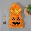 Waistcoat born Baby Halloween Costume Cartoon Print Fuzzy Sleeveless V-Neck Hood Vests Waistcoats Cosplay Clothes for Boys Girls 230912