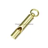 Anelli chiave Design classico Training Handle Training Flassico Chiave Sopravvivenza per esterni Outdoor Gold Calkey Delivery Delivery Delivery Dh9rn