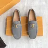 T Tijdloze suède loafers Tod Heren lederen Doudou schoenen Designer Classic Fashion hoogwaardige buiten Driver loafers Schoenen Maat 39-44