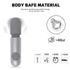 Adult Toys KLOPIOIS Wand Vibrators For Women No Sound Powerful Clitoris Stimulator 10 Modes Fast Orgasm Sex Portable Mini Massager 230911