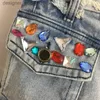 Skirts Designer Ladies Denim Short High Waisted Mini Skirt Summer Jeans Girls Blue Street Wear Fashion Retro L230912