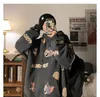 Sweats à capuche pour femmes femme dessin animé imprimé femmes Harajuku pull décontracté mode Kawaii unisexe sweats à capuche femme vêtements d'hiver