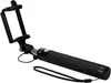 monopods selfie monopods cellet القابلة للسحب selfie monopod المحمولة مع كابل مساعد مناسب للهواتف الذكية - الأسود L230912