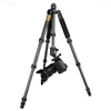 Tripods Tripods Q666 Profesjonalna kamera DSLR Alluminum Travel Portabled Monopod 62'inch 360 stopni Ball Head L230912