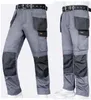 メンズパンツメンズマルチポケットカーゴパンツアウトドアワークパンツ耐久性のあるパンツワーカーのズボン