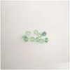 Loose Diamonds 209/2 Good Quality High Temperature Resistance Nano Gems Facet Round 2.25-3.0Mm Medium Chrysoprase Green Synt Dhgarden Dht5B