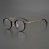 Fashion pure handmade designer MASUNAGA top Japanese Handmade Business Art 805 Glasses Ultra Light Pure Titanium Unisex Myopia Can Be Paired in Degrees