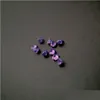 Loose Diamonds 267 Good Quality High Temperature Resistance Nano Gems Facet Round 0.8-2.2Mm Very Dark Opal Purple Blue Synth Dhgarden Dh2Zn