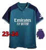 23 24 G.Jesus Soccer Jerseys Rice Smith Rowe Saka fans J.Timber Martinelli Russo 2023 2024 Fotbollskjorta Män och barn Odegaard Sambi Fabio Vieira Saliba Havertz