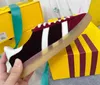 Buty Gazelle Buty swobodne buty sambas projektant marki luksusowy aksamitny patchwork druk pasiastki vintage collaboration mens Womens180r